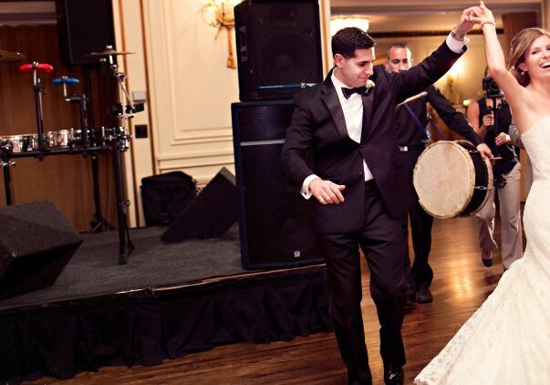 First Wedding Dance Between Bride and Groom